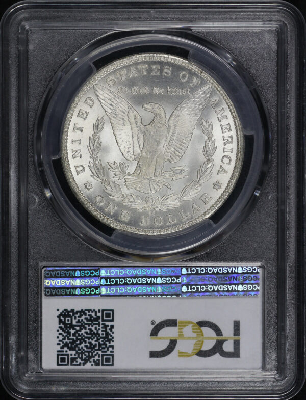 Reverse of this 1880-CC Morgan Dollar PCGS MS-66+ CAC