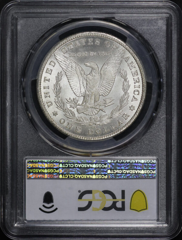 Reverse of this 1880-CC Morgan Dollar PCGS MS-62