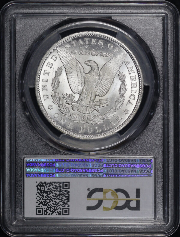 Reverse of this 1880-CC Morgan Dollar PCGS MS-66+
