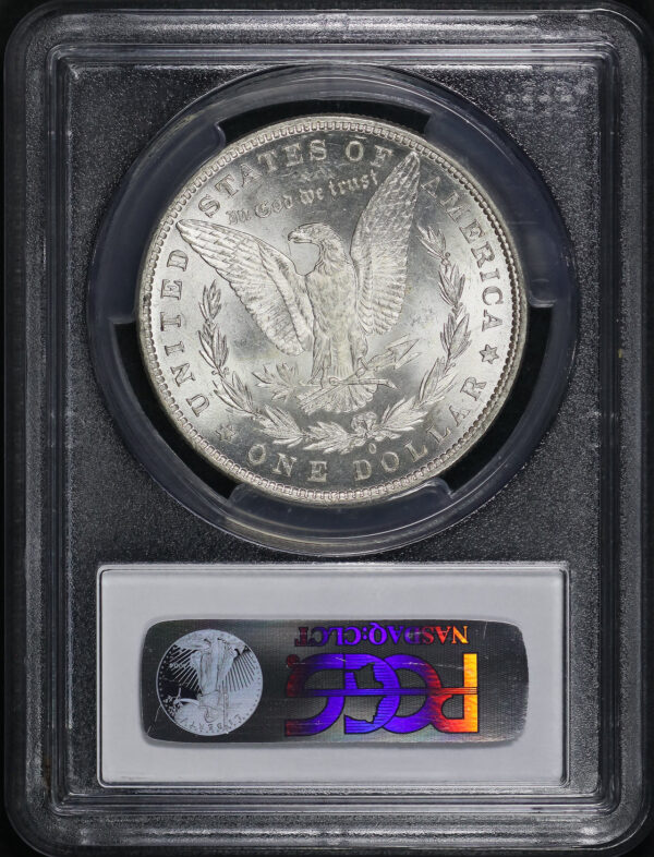 Reverse of this 1880-O Morgan Dollar PCGS MS-62