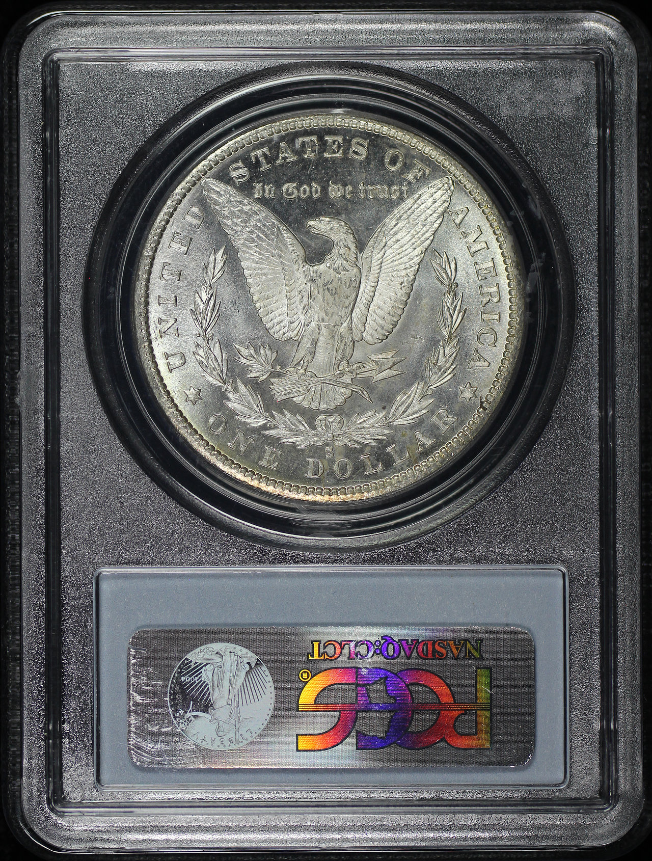 Reverse of this 1880-S Morgan Dollar PCGS MS-63