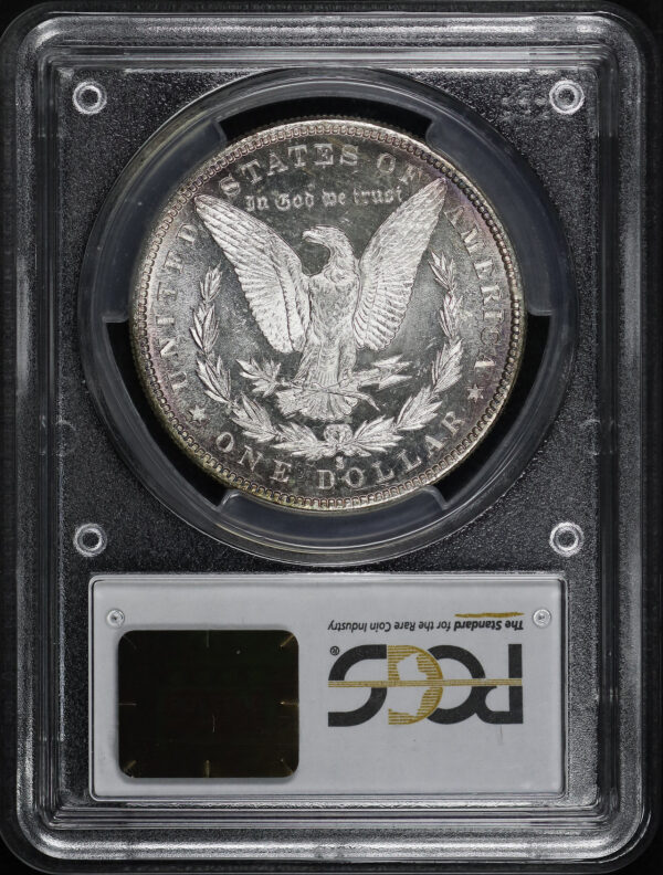 Reverse of this 1880-S Morgan Dollar PCGS MS-65 PL
