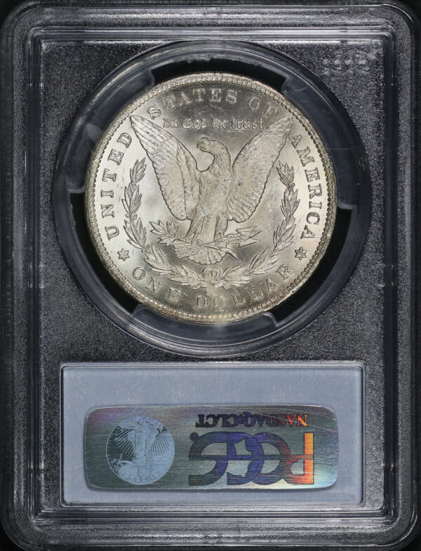Reverse of this 1881-CC Morgan Dollar PCGS MS-62