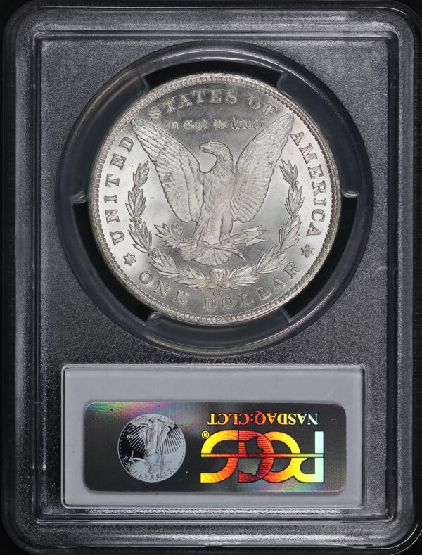 Reverse of this 1881-CC Morgan Dollar PCGS MS-63