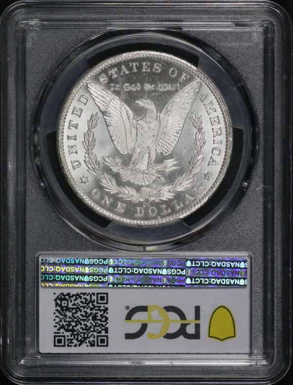 Reverse of this 1881-CC Morgan Dollar PCGS MS-63