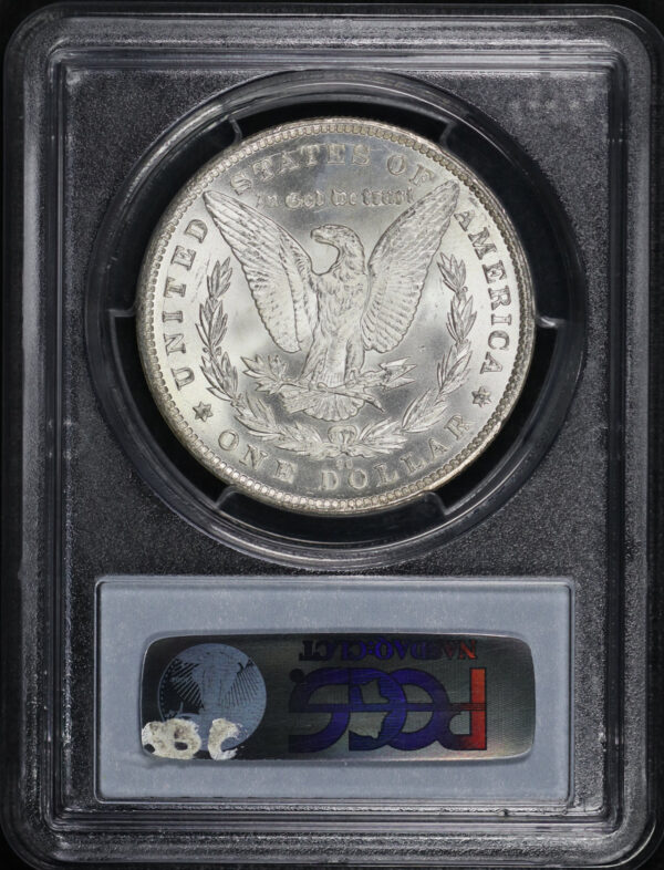 Reverse of this 1881-CC Morgan Dollar PCGS MS-64