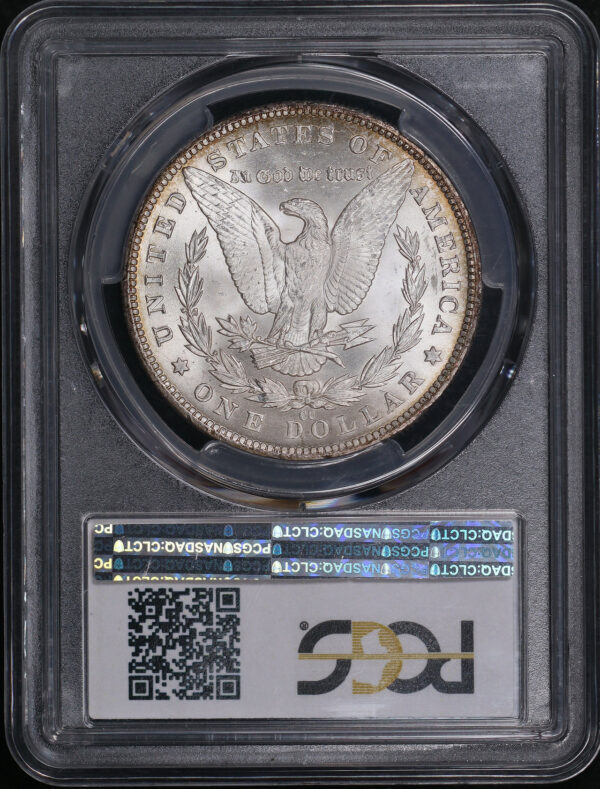 Reverse of this 1881-CC Morgan Dollar PCGS MS-64