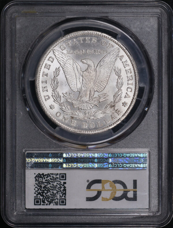 Reverse of this 1881-CC Morgan Dollar PCGS MS-66