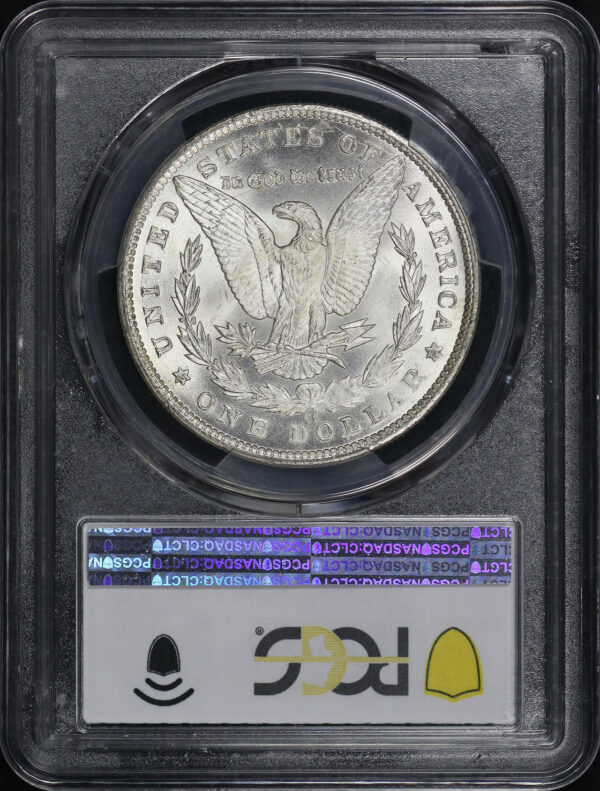 Reverse of this 1881-CC Morgan Dollar PCGS MS-67+