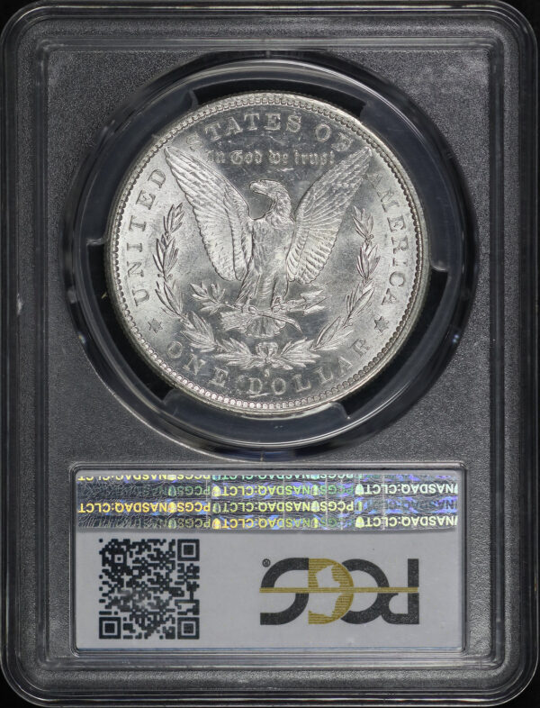 Reverse of this 1881-S Morgan Dollar PCGS MS-62