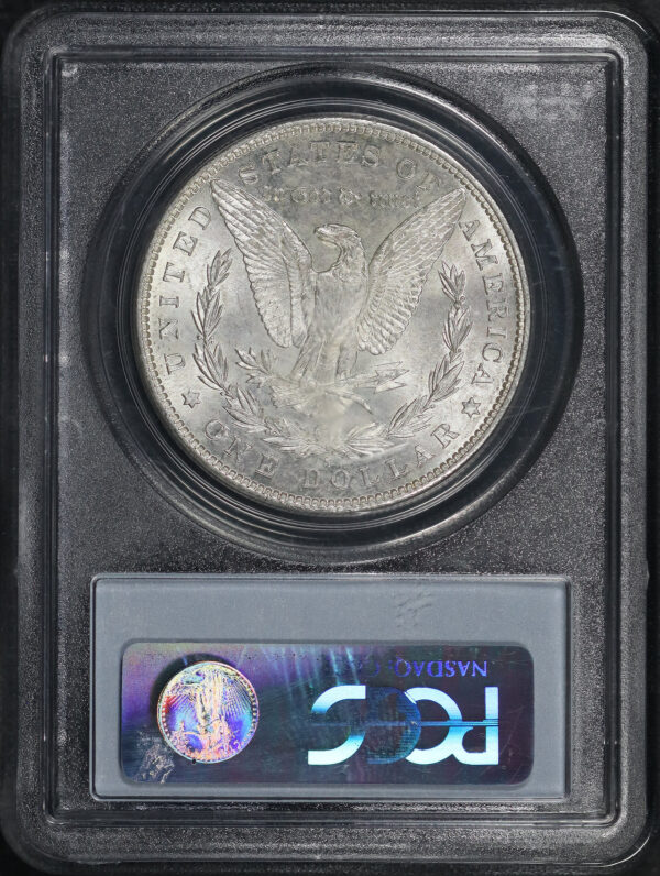 Reverse of this 1881-S Morgan Dollar PCGS MS-63
