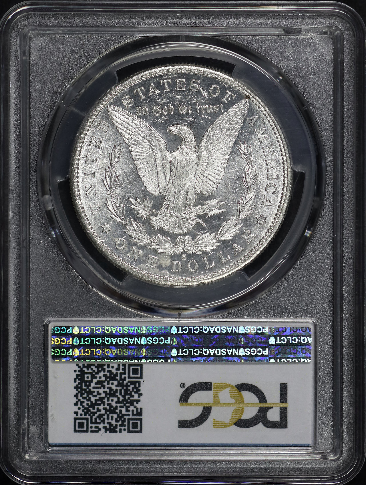 Reverse of this 1881-S Morgan Dollar PCGS MS-63
