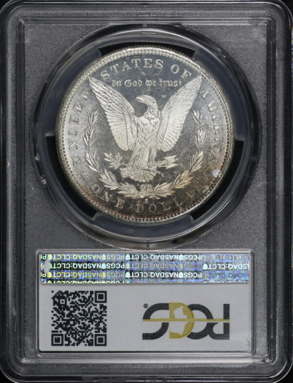 Reverse of this 1881-S Morgan Dollar PCGS MS-63 PL