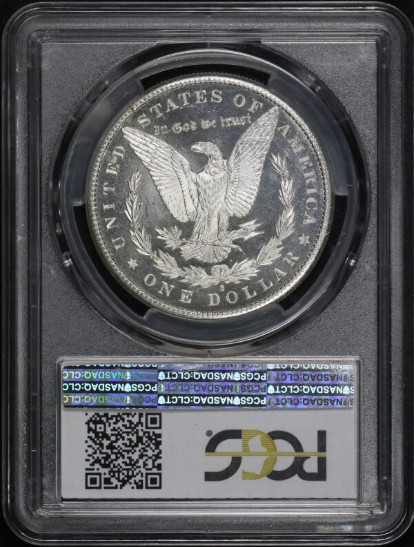 Reverse of this 1881-S Morgan Dollar PCGS MS-65 PL