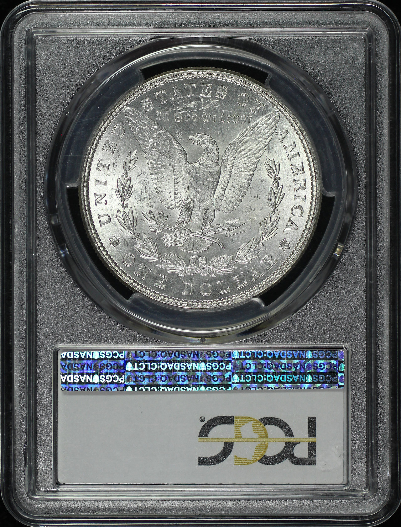 Reverse of this 1882 Morgan Dollar PCGS MS-64