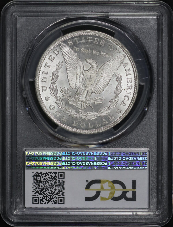 Reverse of this 1882-CC Morgan Dollar PCGS MS-62