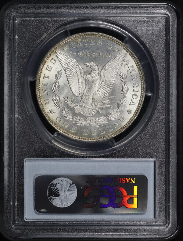Reverse of this 1882-CC Morgan Dollar PCGS MS-63