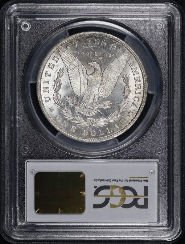 Reverse of this 1882-CC Morgan Dollar PCGS MS-64
