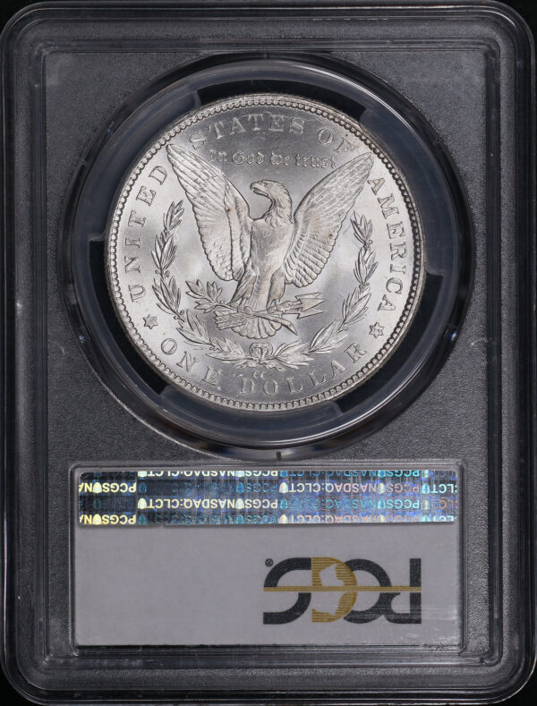 Reverse of this 1882-CC Morgan Dollar PCGS MS-64