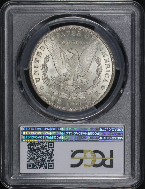Reverse of this 1882-CC Morgan Dollar PCGS MS-64