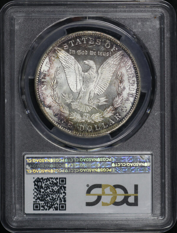 Reverse of this 1882-CC Morgan Dollar PCGS MS-65