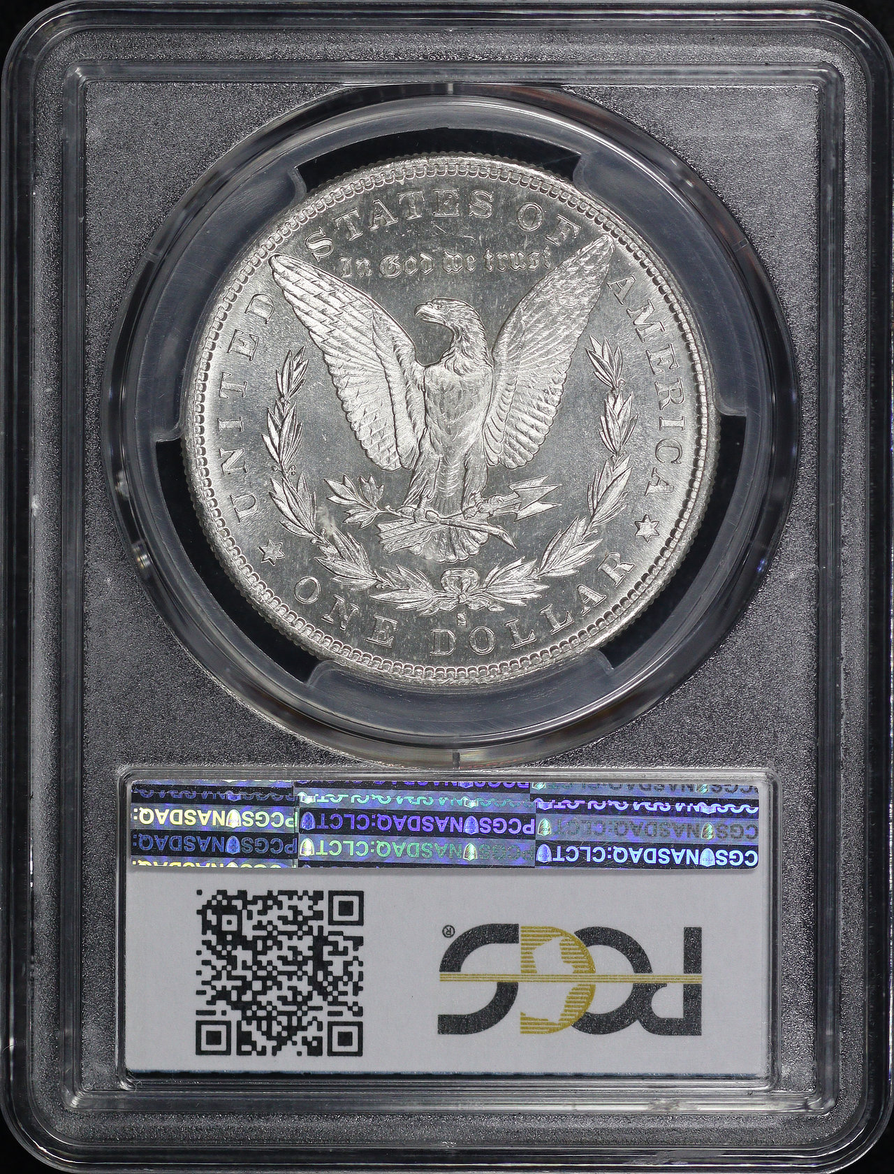 Reverse of this 1882-S Morgan Dollar PCGS MS-64