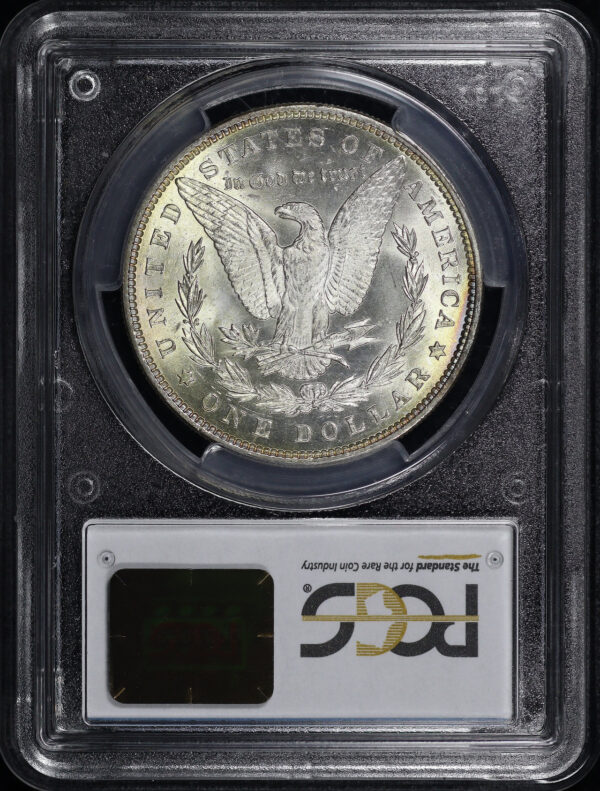 Reverse of this 1883 Morgan Dollar PCGS MS-67 Pastel Obverse Toning