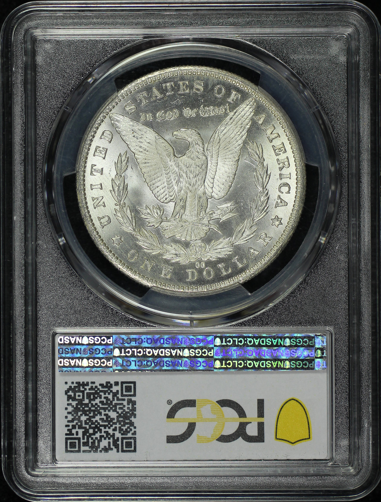 Reverse of this 1883-CC Morgan Dollar PCGS MS-63