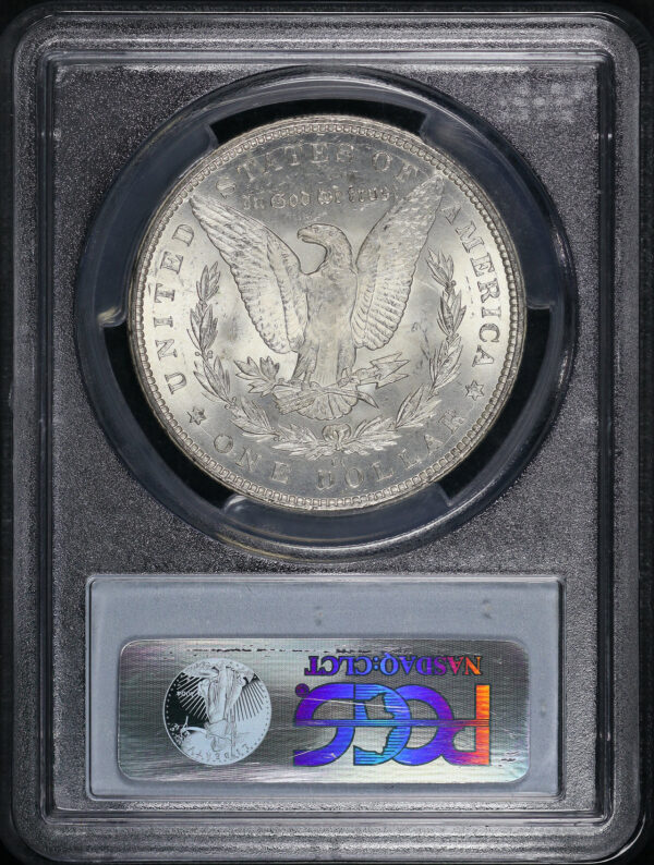 Reverse of this 1883-CC Morgan Dollar PCGS MS-64