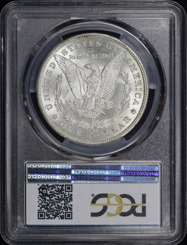 Reverse of this 1883-CC Morgan Dollar PCGS MS-64