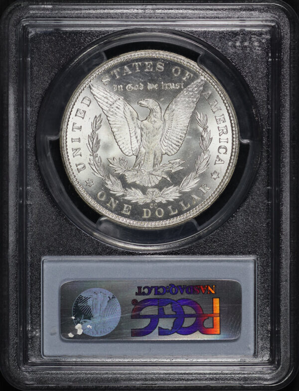 Reverse of this 1883-CC Morgan Dollar PCGS MS-65