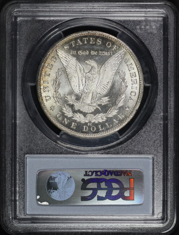 Reverse of this 1883-CC Morgan Dollar PCGS MS-65