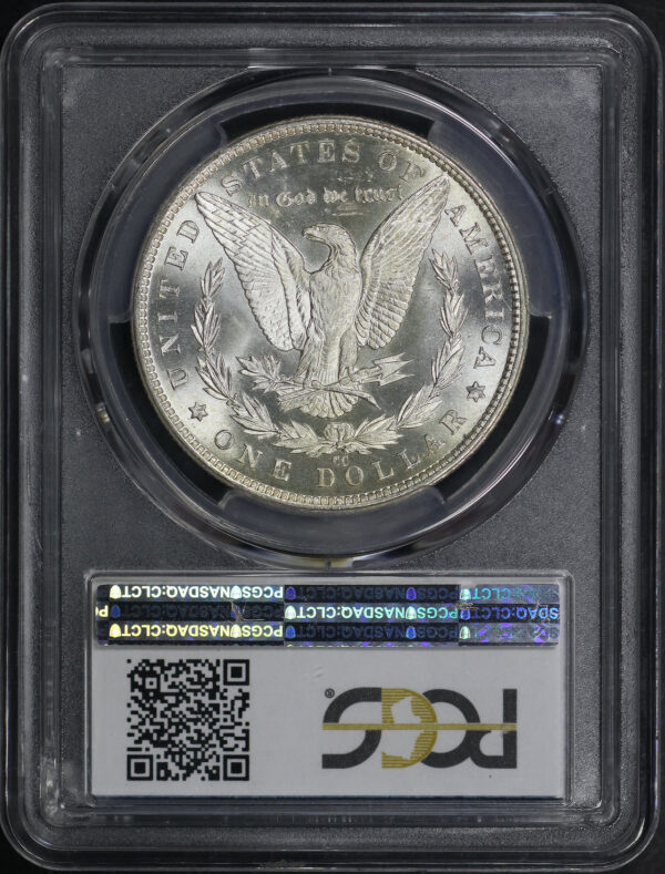 Reverse of this 1883-CC Morgan Dollar PCGS MS-67