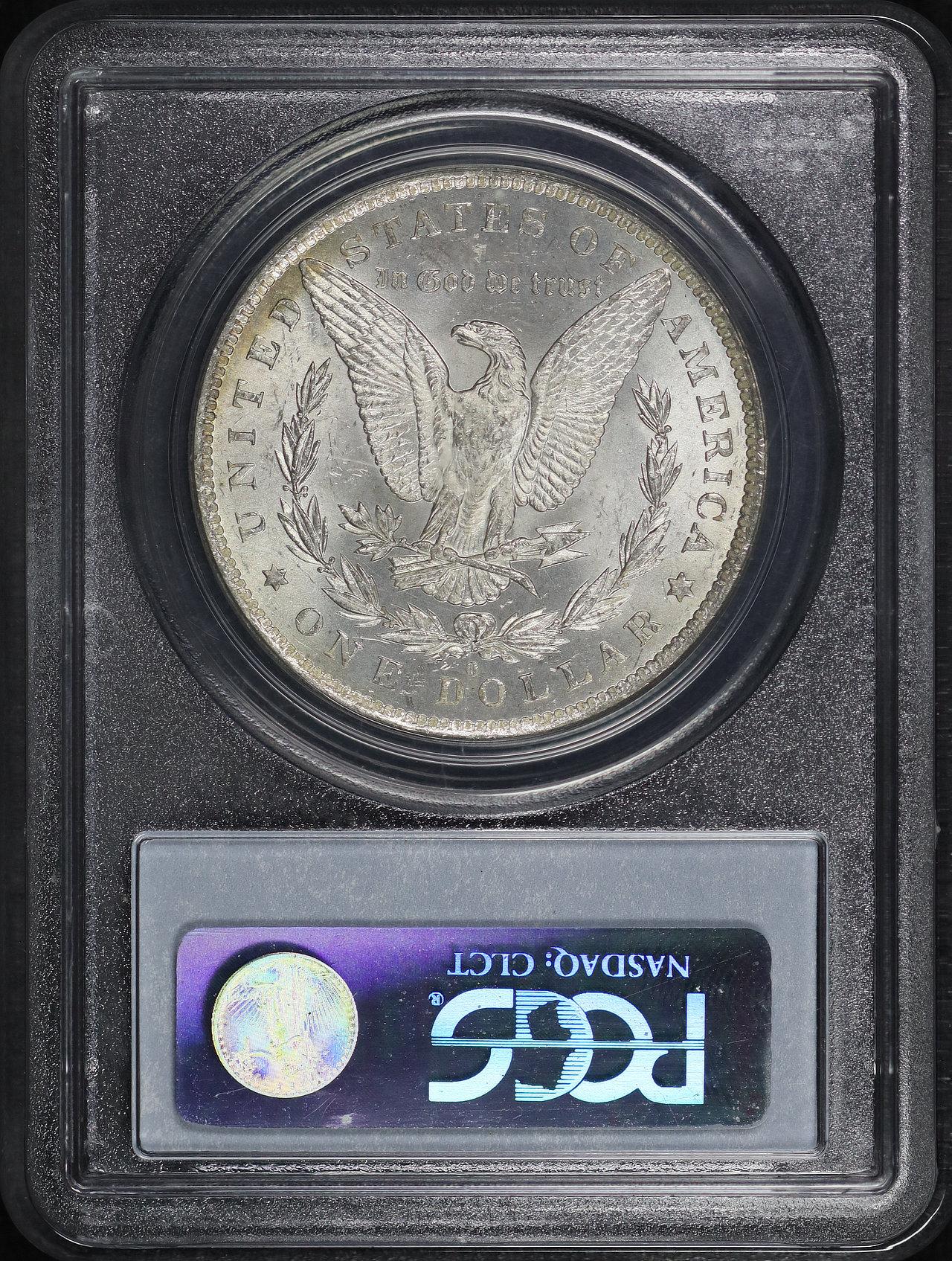 Reverse of this 1883-O Morgan Dollar PCGS MS-63 McClaren Collection II