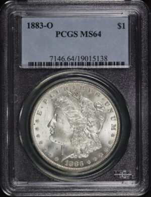 Obverse of this 1883-O Morgan Dollar PCGS MS-64