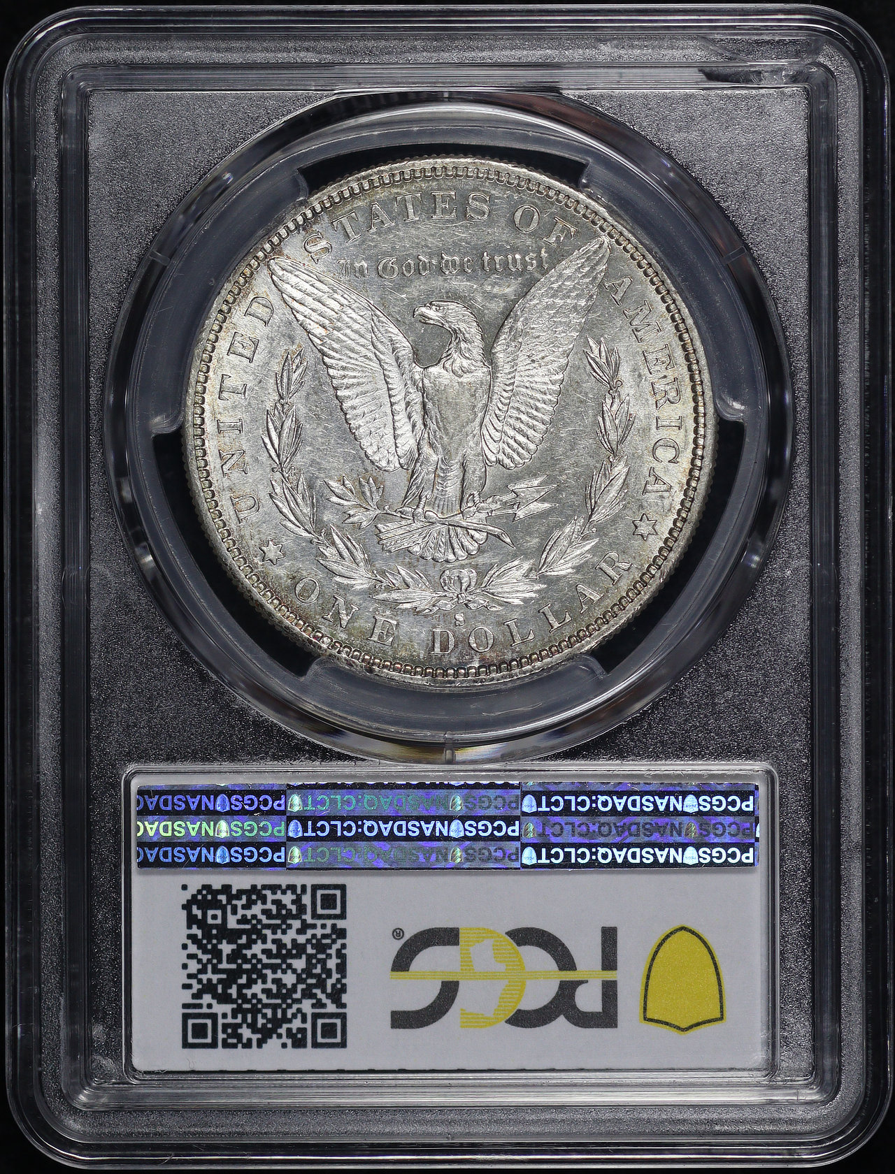 Reverse of this 1883-S Morgan Dollar PCGS AU-55