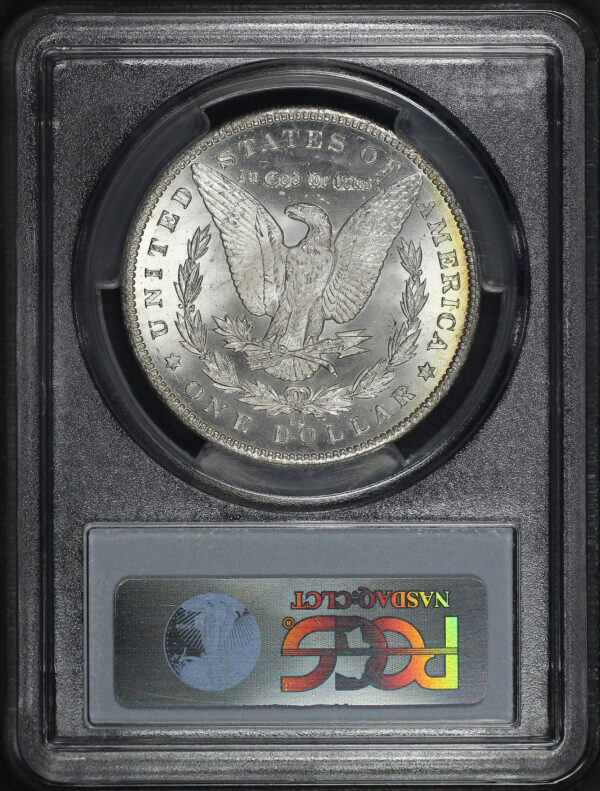 Reverse of this 1884-CC Morgan Dollar PCGS MS-63 GSA Hoard