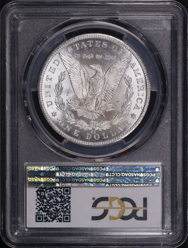 Reverse of this 1884-CC Morgan Dollar PCGS MS-64