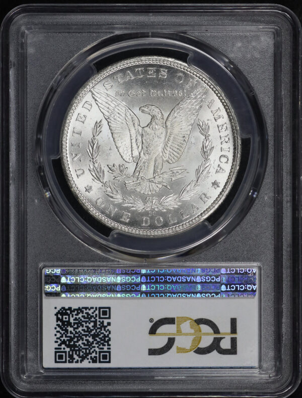 Reverse of this 1884-CC Morgan Dollar PCGS MS-64