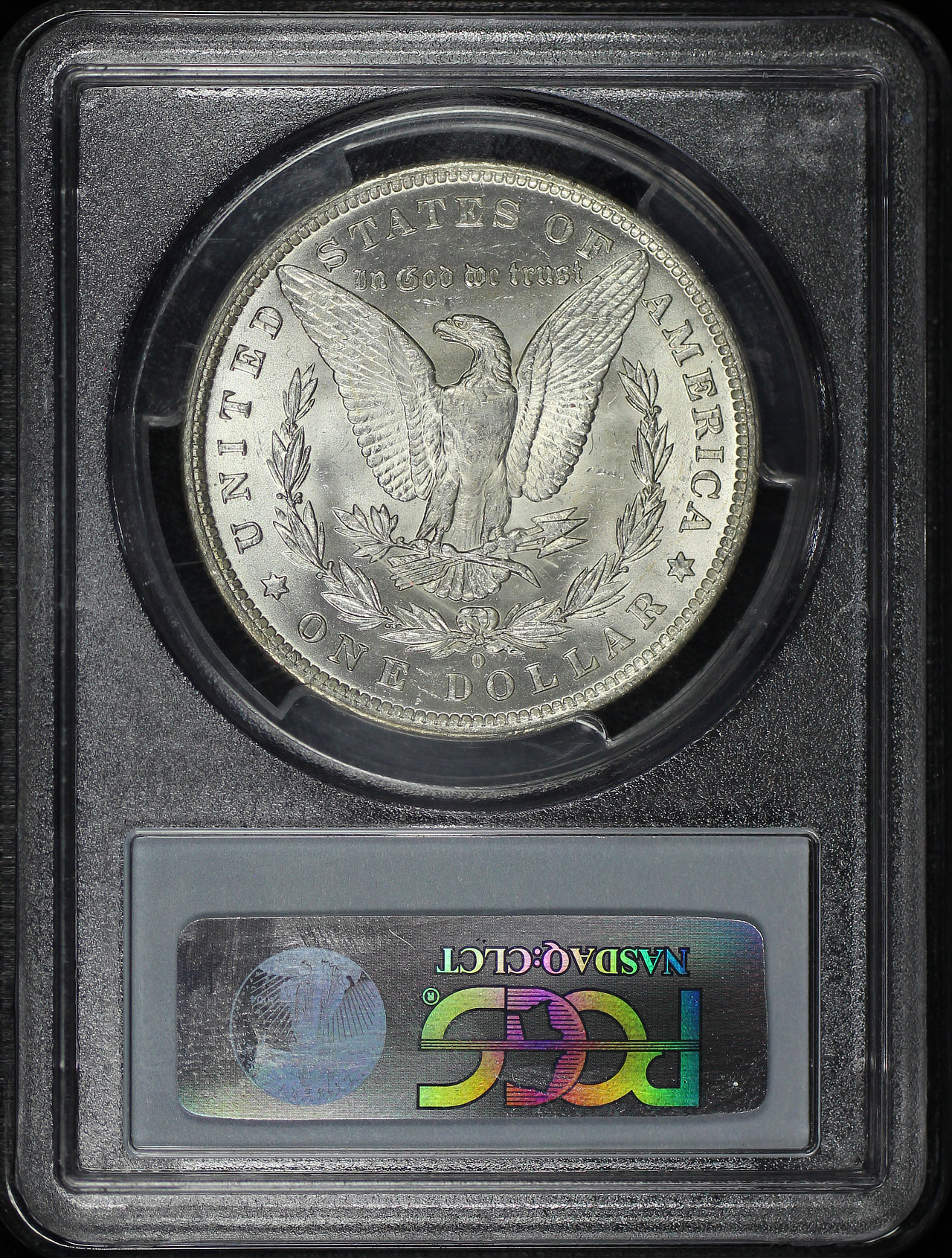 Reverse of this 1884-O Morgan Dollar PCGS MS-62