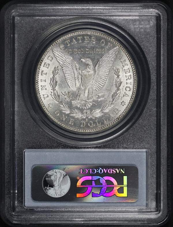 Reverse of this 1884-S Morgan Dollar PCGS AU-58