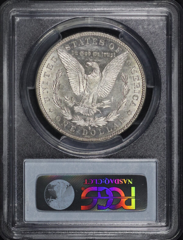 Reverse of this 1884-S Morgan Dollar PCGS AU-58