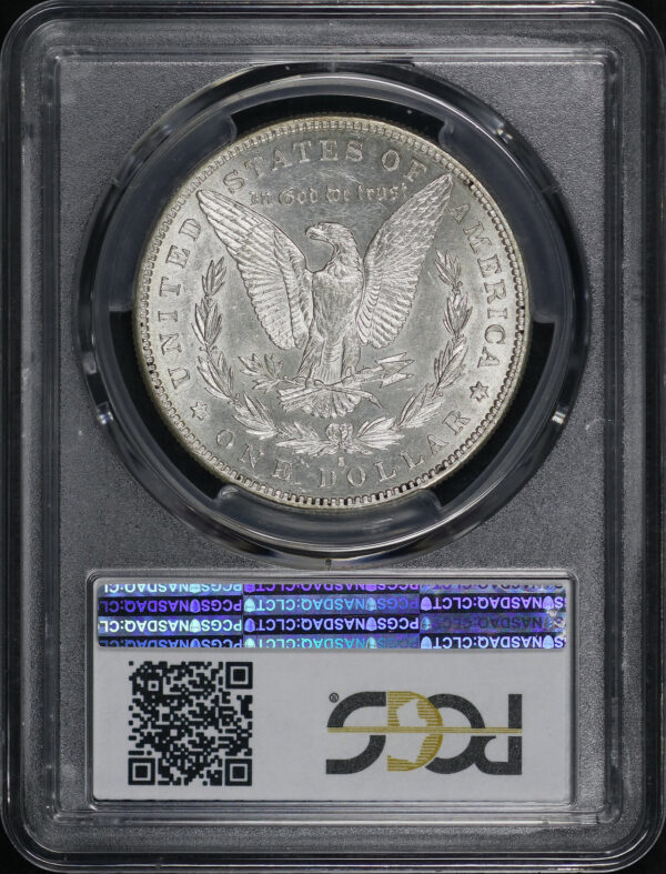Reverse of this 1884-S Morgan Dollar PCGS AU-58