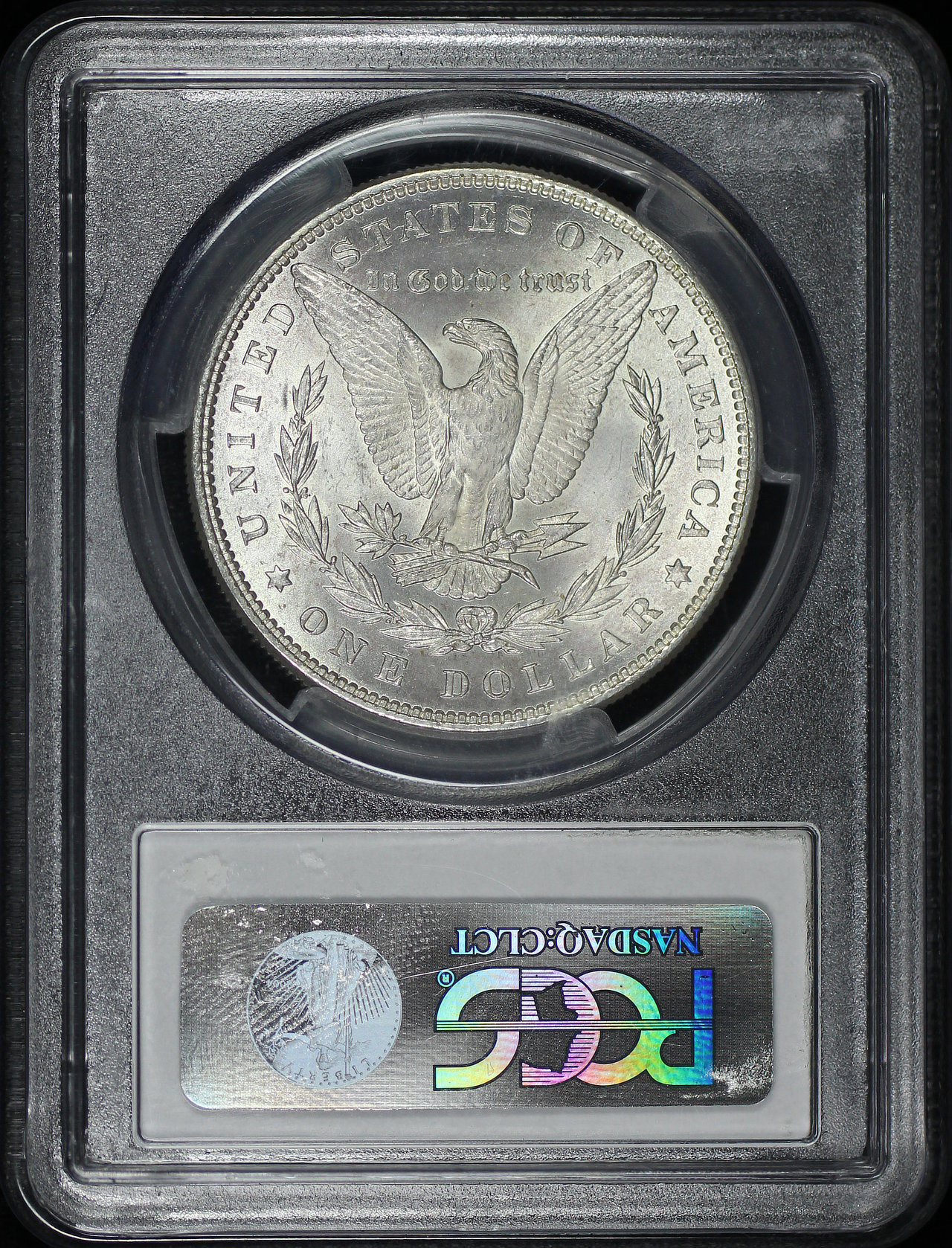 Reverse of this 1885 Morgan Dollar PCGS MS-63