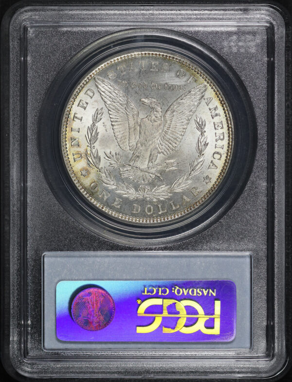 Reverse of this 1885 Morgan Dollar PCGS MS-64