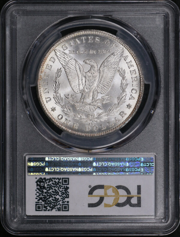 Reverse of this 1885-CC Morgan Dollar PCGS MS-63
