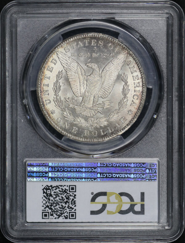 Reverse of this 1885-CC Morgan Dollar PCGS MS-66