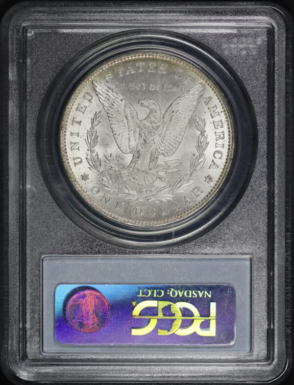 Reverse of this 1885-O Morgan Dollar PCGS MS-63