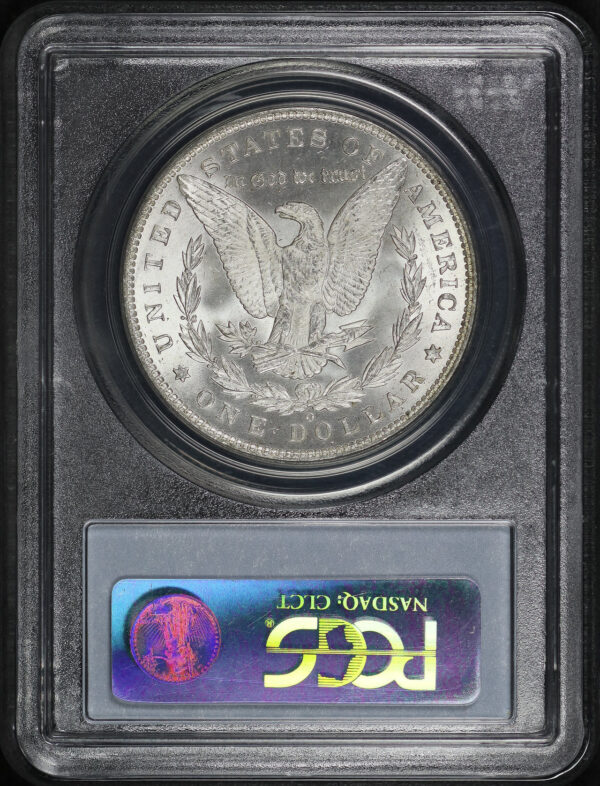 Reverse of this 1885-O Morgan Dollar PCGS MS-63