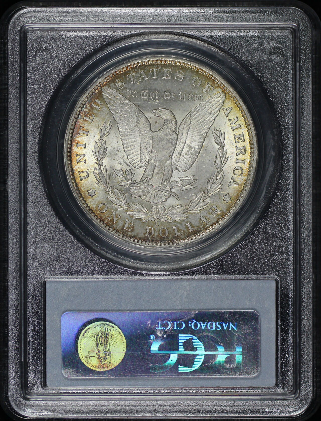 Reverse of this 1885-O Morgan Dollar PCGS MS-63